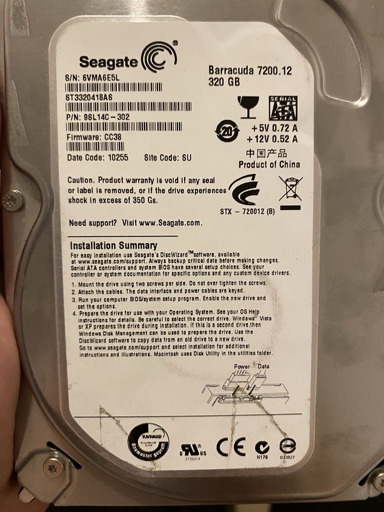 Komputer PC, Nvidia; tracer; seagate 320gb; Logic 350