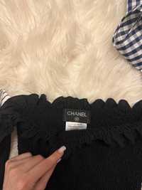 Топ черный Chanel ЦЕНА актуальна только СЕГОДНЯ!!