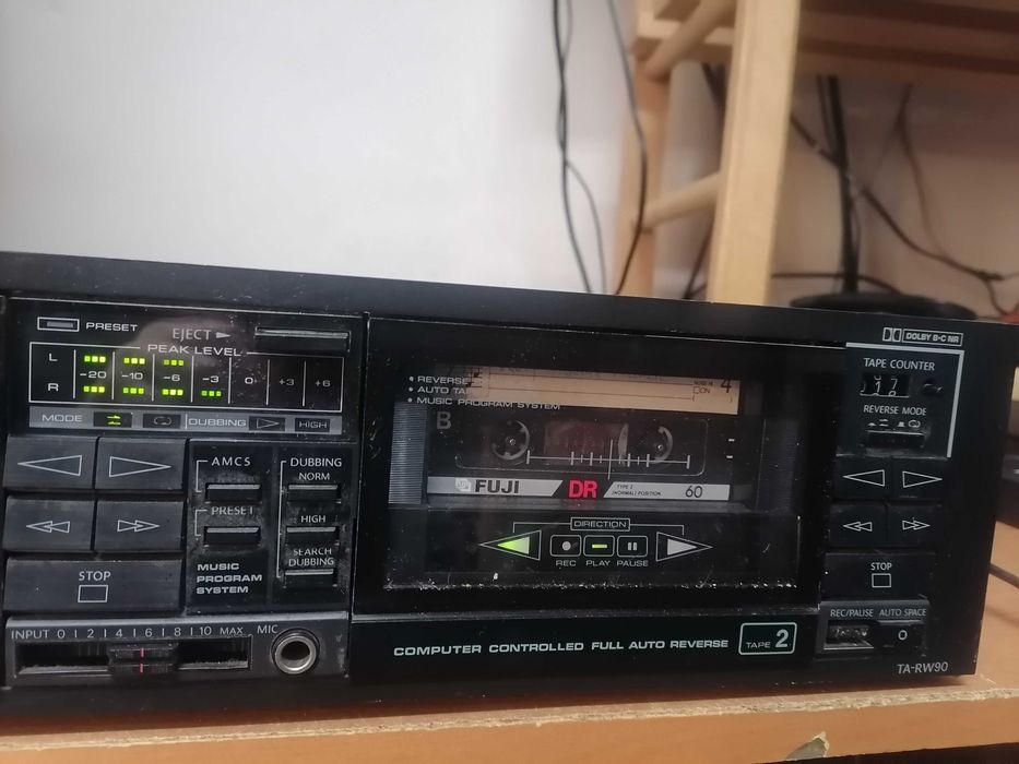 Magnetofon Onkyo TA-RW90 Auto-Reverse Double Cassette Tape Deck