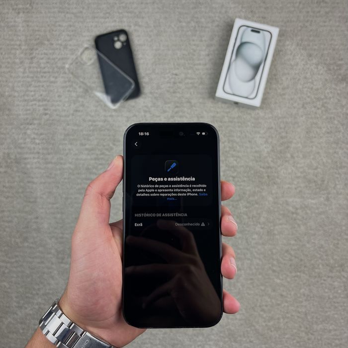 Apple iPhone 15 Black 128gb em perfeitas condições