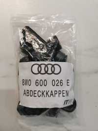 Nakładki / zaślepki na śruby do felg - oryginalne grafitowe Audi