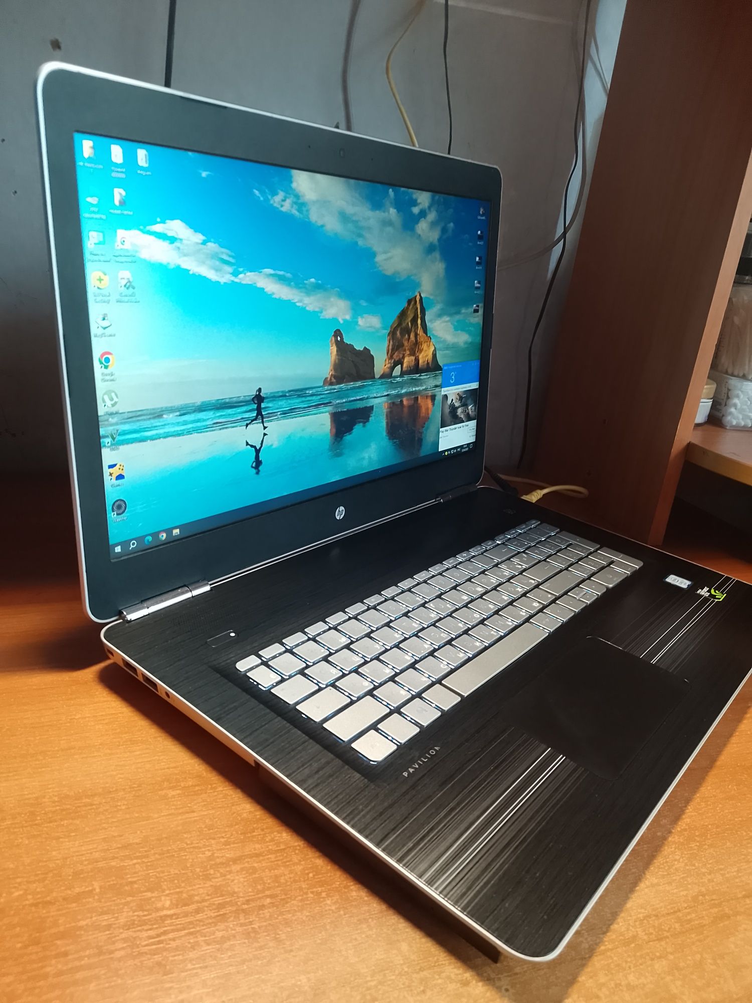 Ноутбук Ігровий HP Pavilion 17.3, 8x3.7Ghz, DDR4 12Gb, GTX960M, Nvme
