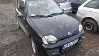 Fiat Seicento Sporting 2002' drzwi przednie lewe prawe czarne FV