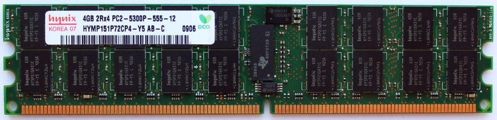 Micron Hynix 32GB (8x4GB) PC2-6400P DDR2-800MHz ECC