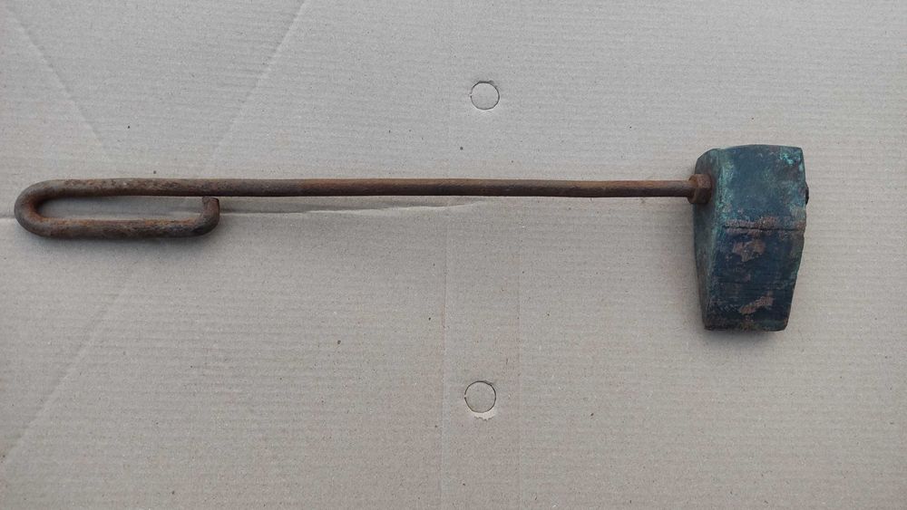 Паяльник медный молотковый антикварный