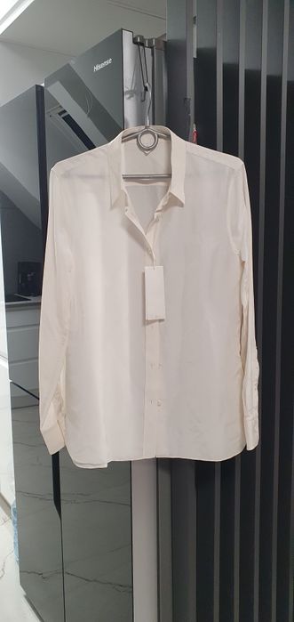 Koszula z jedwabiu Arket nowa 38