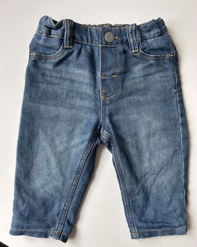 Spodnie jeansowe niemowlece hm