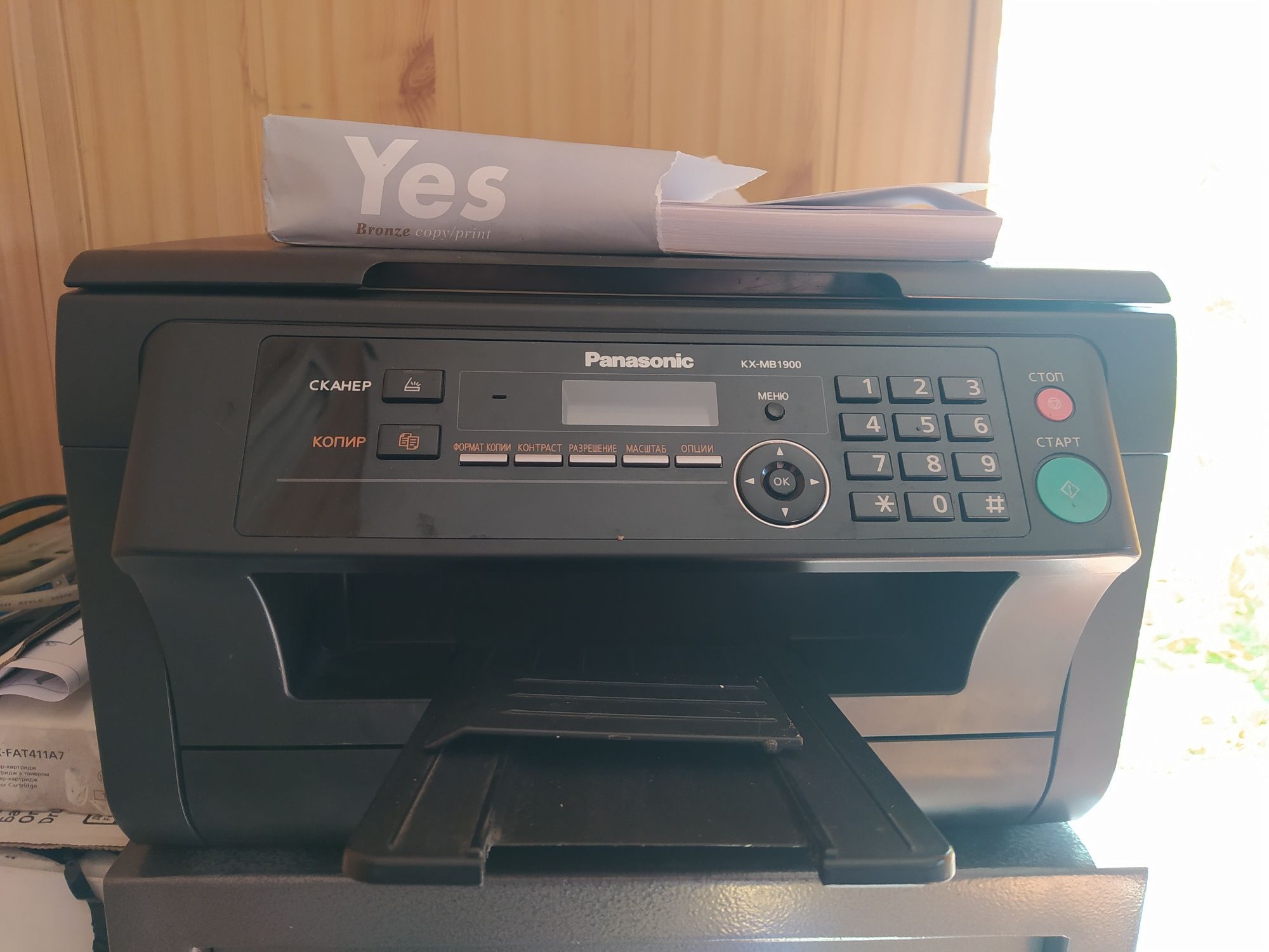 Принтер Panasonic KX МВ 1900 (лазерний БФП) + запасний барабан з картр