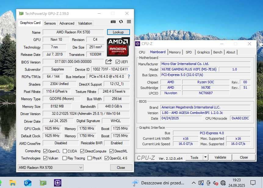 Płyta główna MSI X670E Gaming Plus Wifi