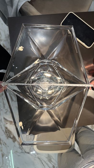 Фруктовниця скляна bohemia