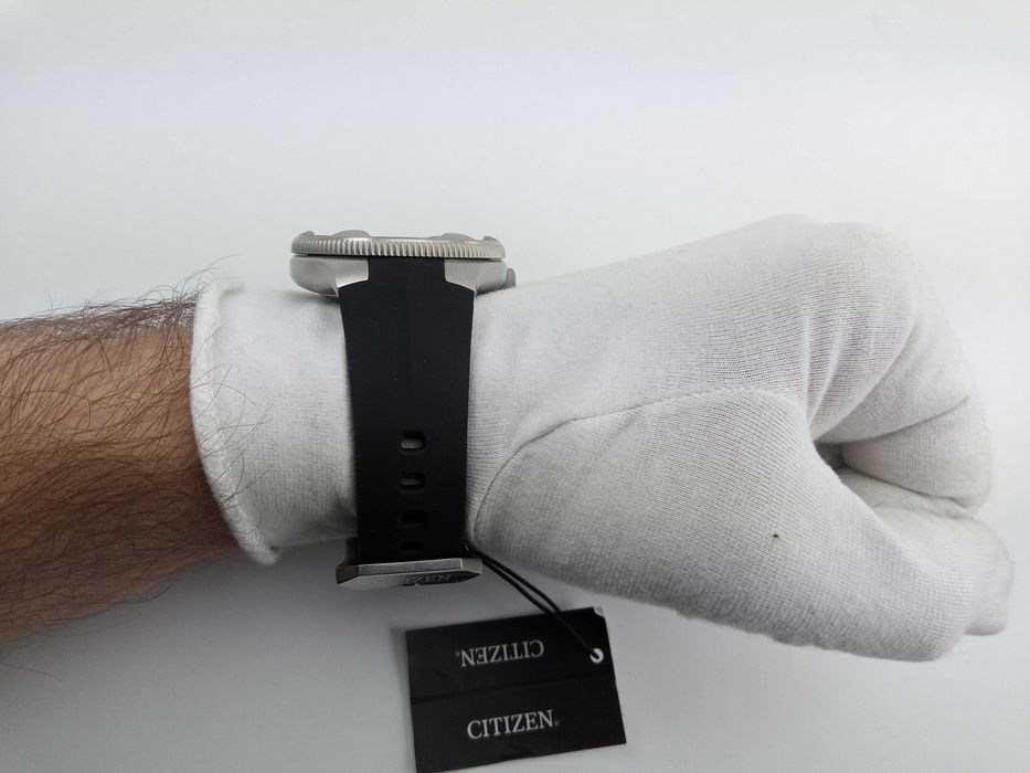 Японские дайверы 200м Citizen Eco-Drive BN0230-04E часы спецсерия Orca