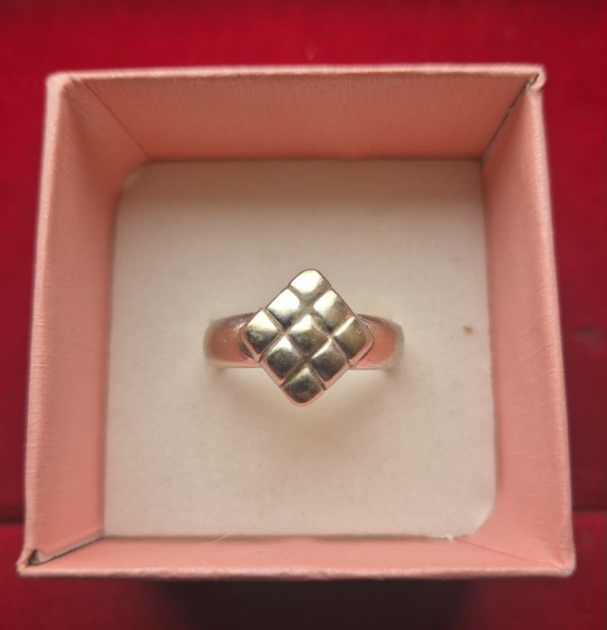 Anel em prata  de lei