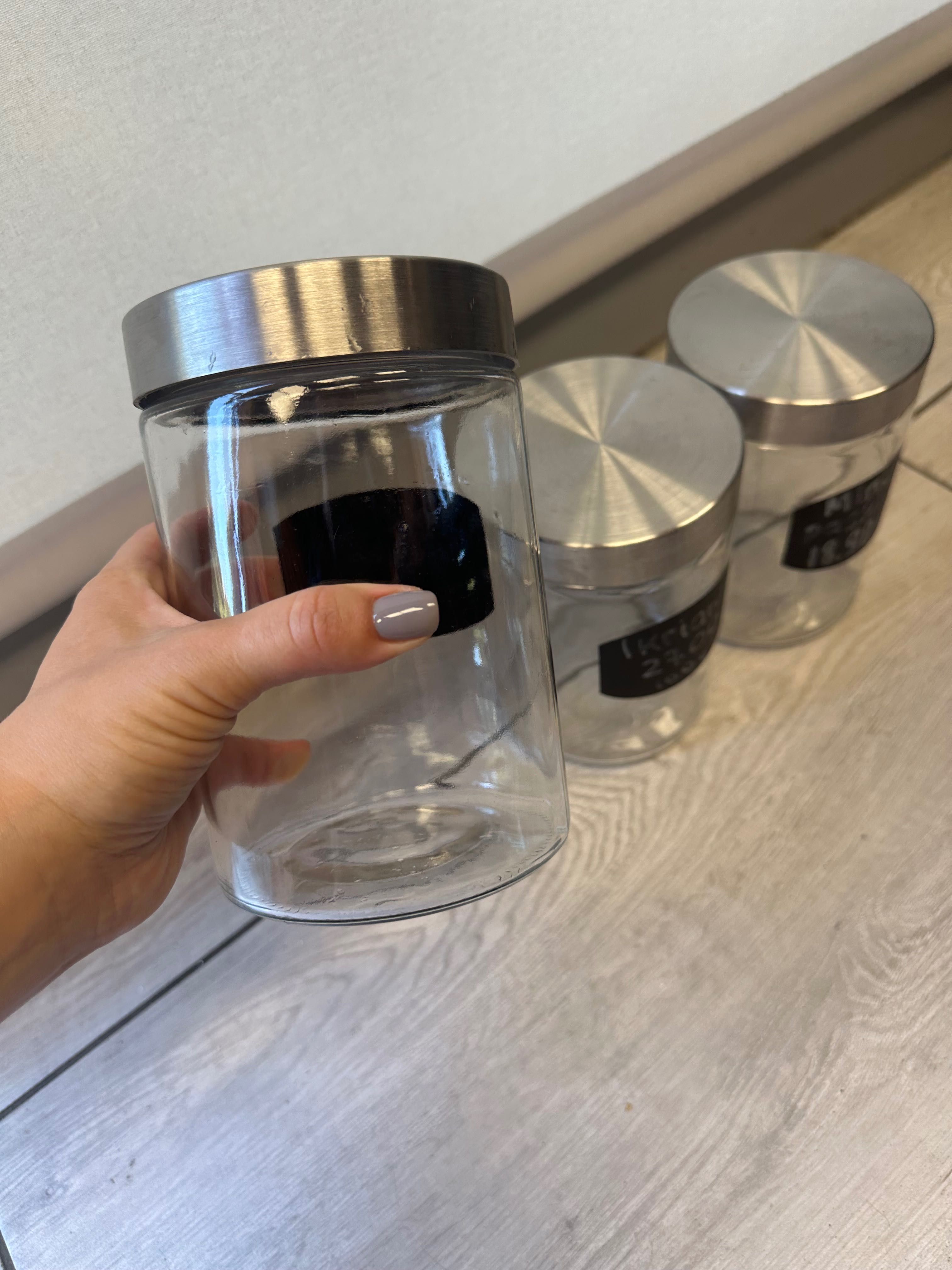 Szklane pojemniki 1,7L – zestaw 7 sztuk