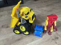Matchbox duży Rocy robot, autko Imaginext auto transformers Mattel