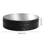 Suporte exibição giratório 360 g elétrico de 3 vel., bateria usb