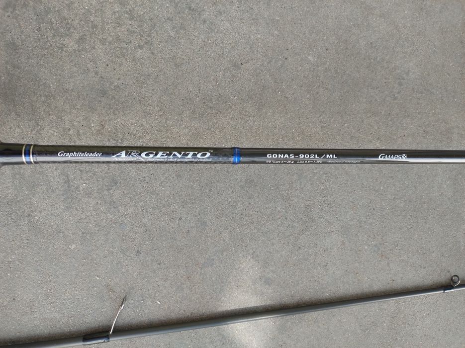 Spining ,,Graphiteleader'' Argento Nuovo Gonas