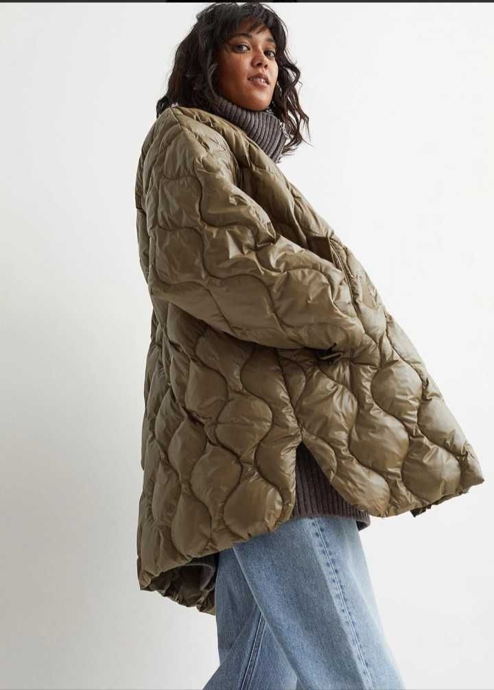 Куртка пуховик H&m р.м, 46