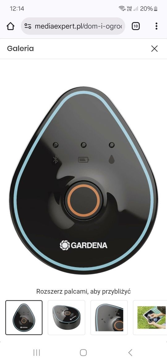 Gardena element sterujący 9v, Jak Nowe z baterią, 14 sztuk