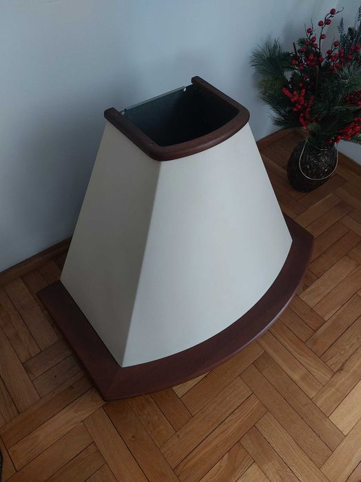 Okap Kominowy, Okap rustykalny, vintage, drewno 90