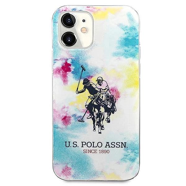 Etui U.S. Polo Assn. Tie & Dye Collection na iPhone 12 mini - wielokol