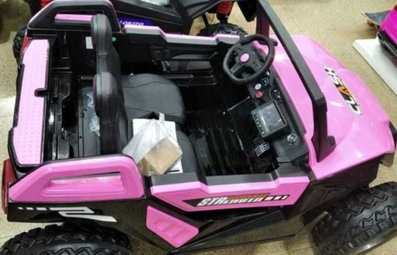 Auto  BUGGY CLASH 4x4 DLA 2 DZIECI do 80 kg, regulacja siedzenia