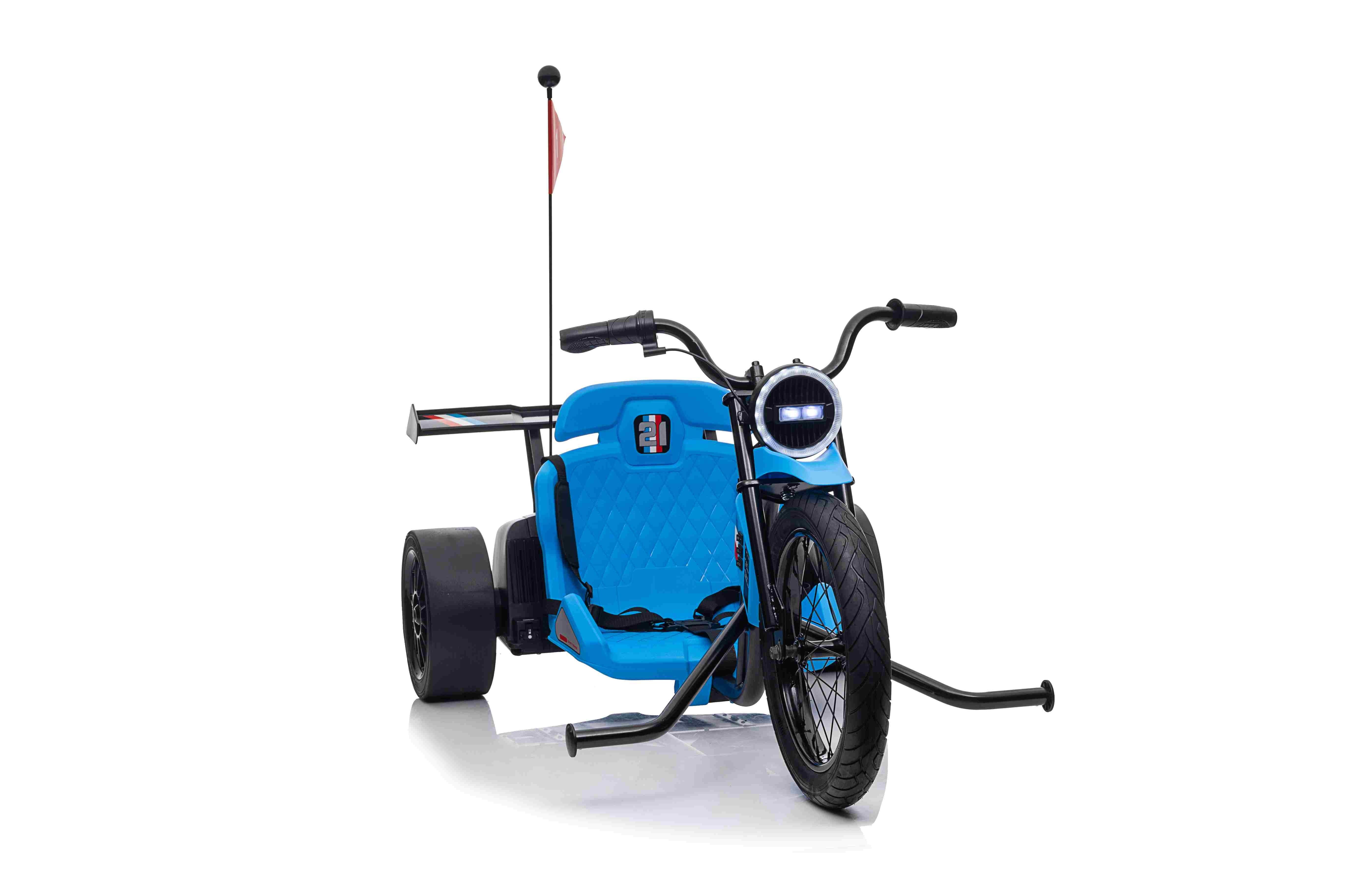 Pojazd Na Akumulator Dla Dzieci Drift Bike 21 Niebieski