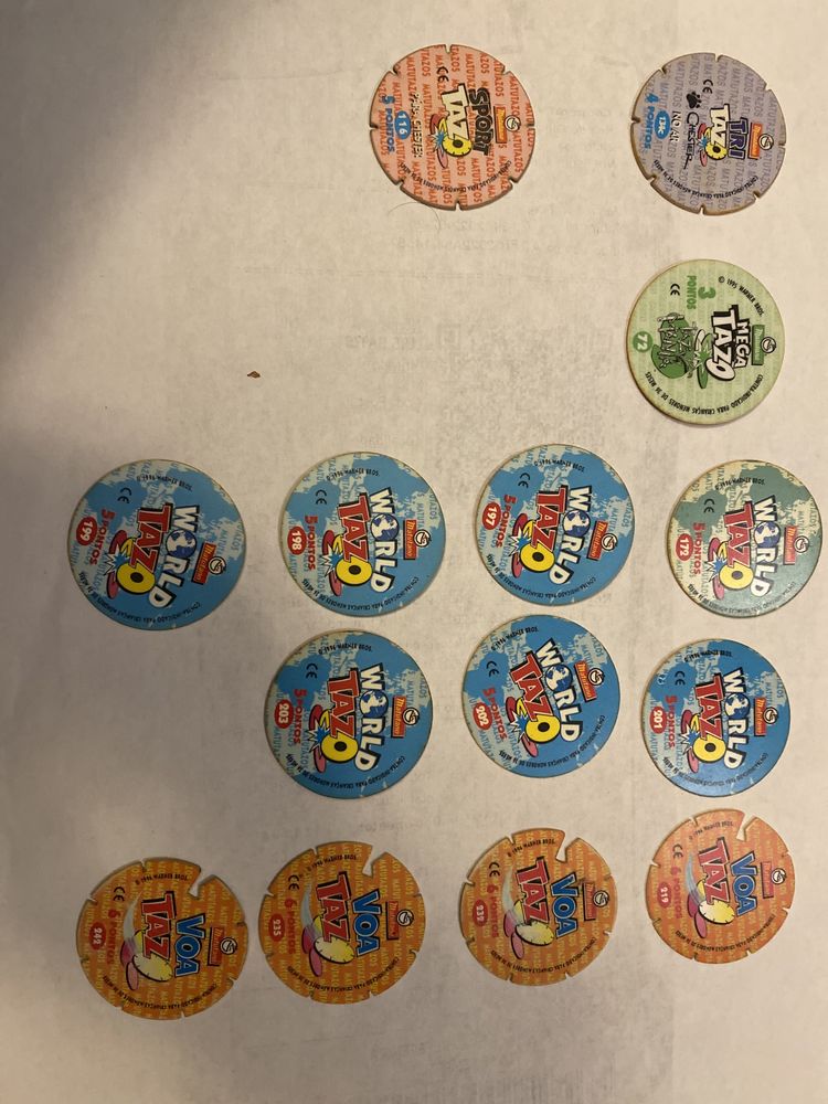 Tazos matutano, chocapic