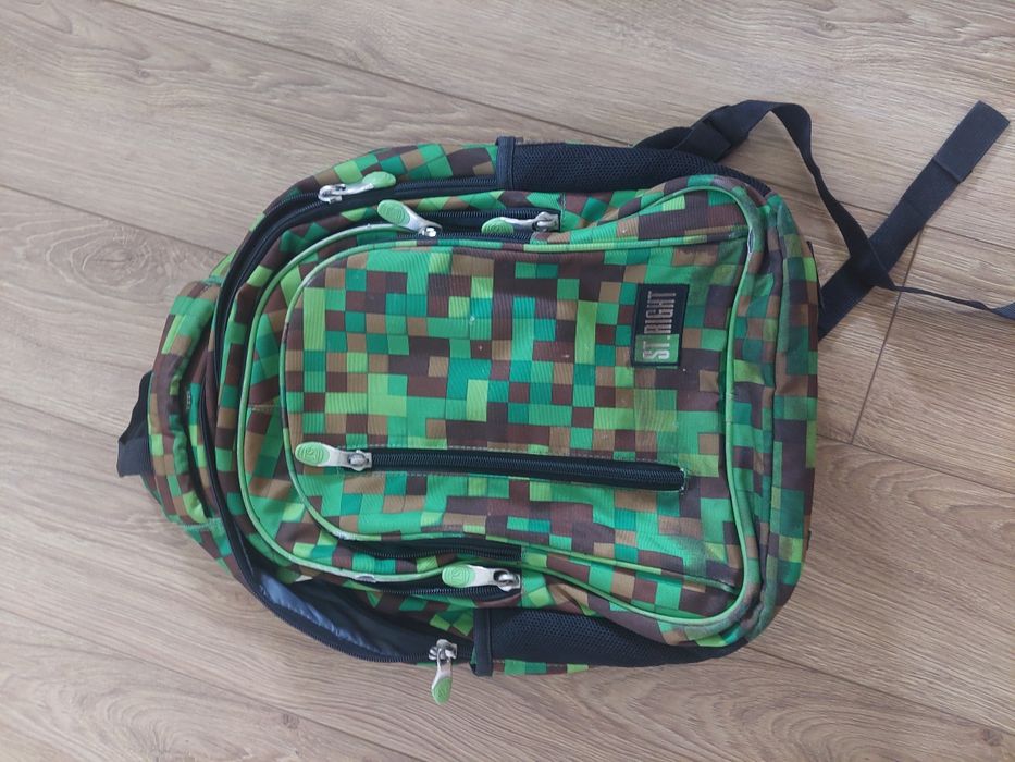 Plecak szkolny St. Right Minecraft młodzieżowy 22l