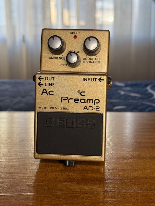 Vendo Pedais Analógicos de Guitarra - Boss TU2 e Acoustic Preamp AD-2