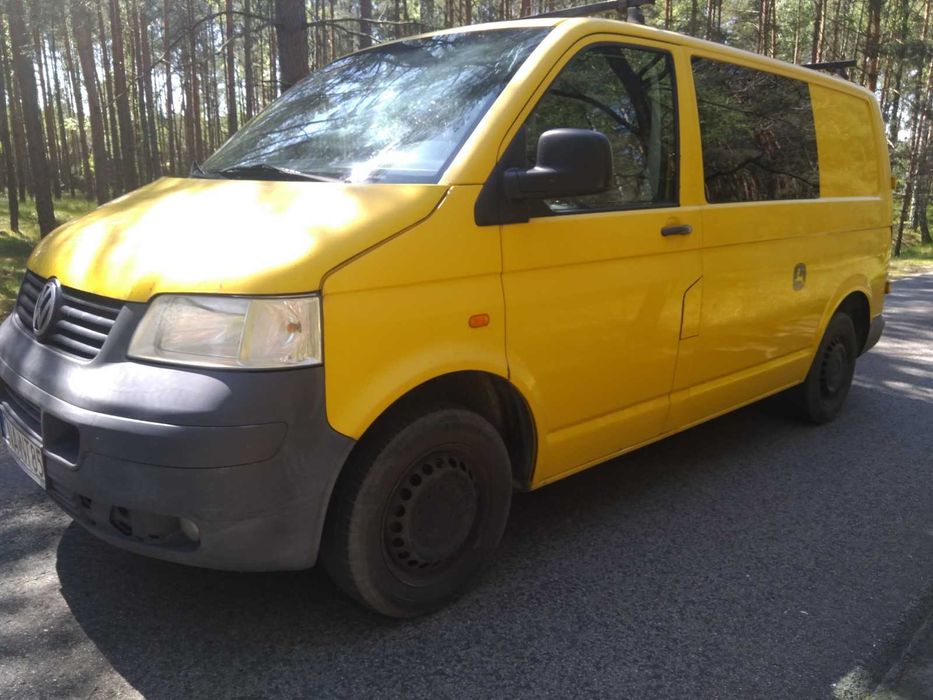 VW T-5 1,9 TDI, 5 osób, Klima, Rej PL Brygadówka