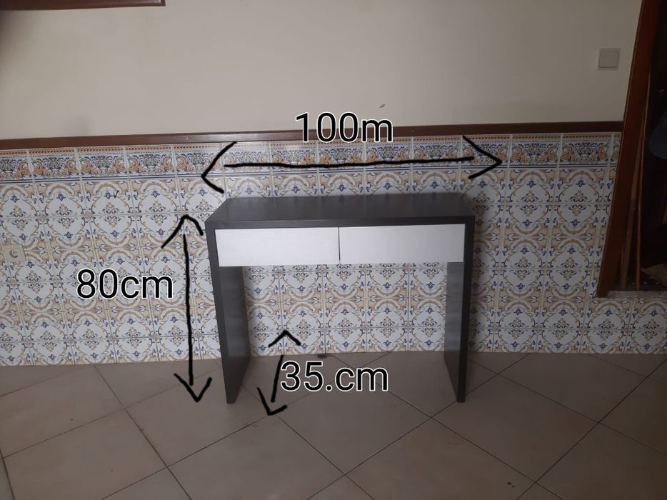 Móvel Consola em carvalho