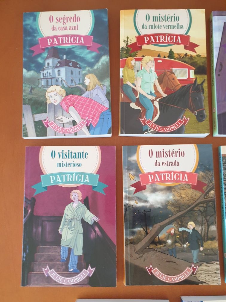 Coleção dos livros "Patricia"  8 volumes