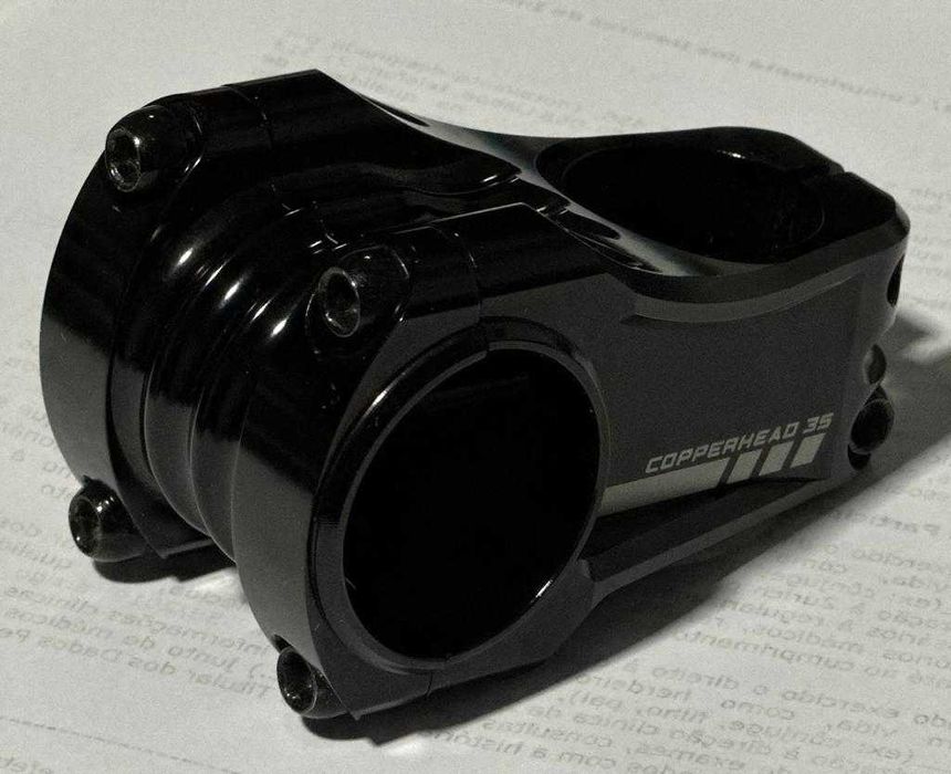 Deity copperhead 35 50mm Avanço maquinado CNC em alumínio 6061 T6