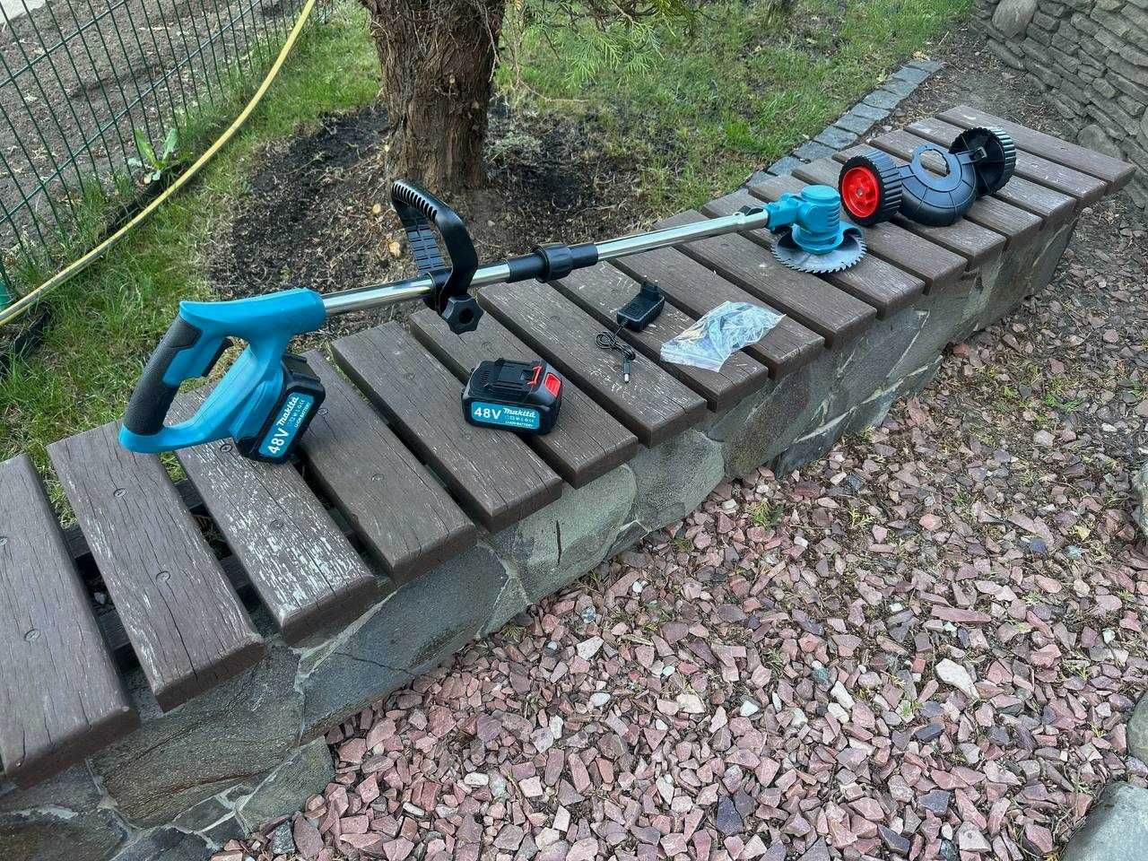 Аккумуляторная газонокосилка Makita беспроводная‼️ Триммер коса Макита