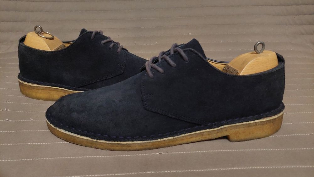 Замшевые дерби Clarks Desert London(обувь,туфли,ботинки,одежда