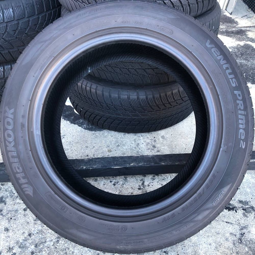 Шини 205/55 r16 Hankook Літо 4шт 2015р (766)