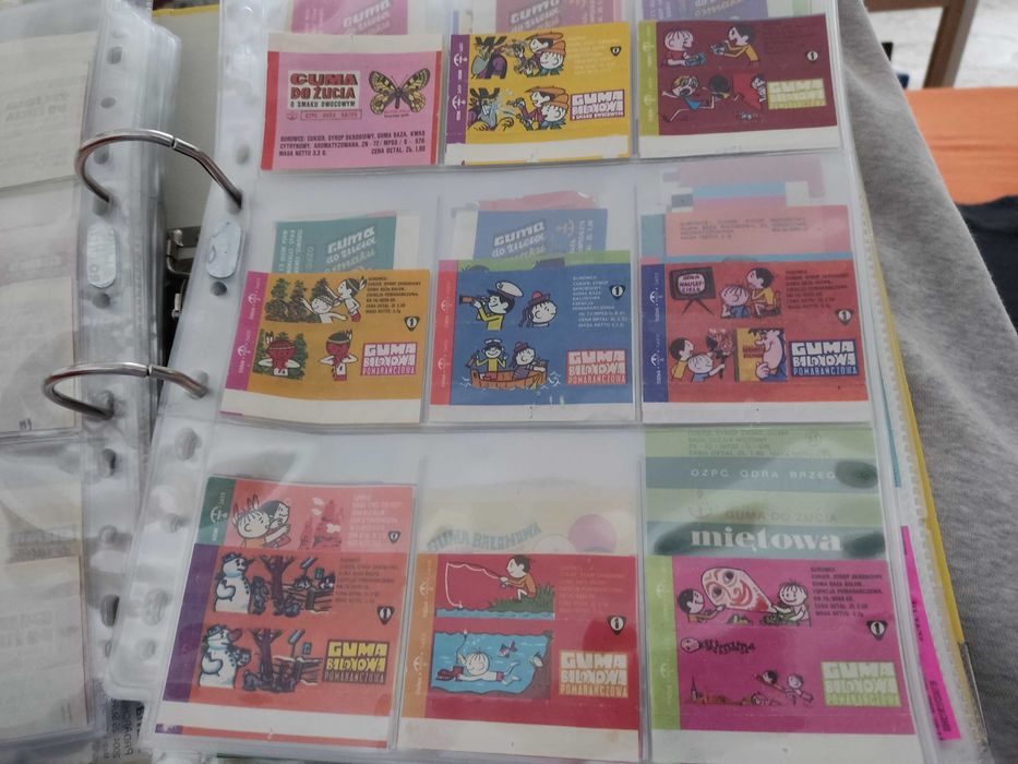 Opakowania z gumy do żucia Odra #3 Bolek i Lolek