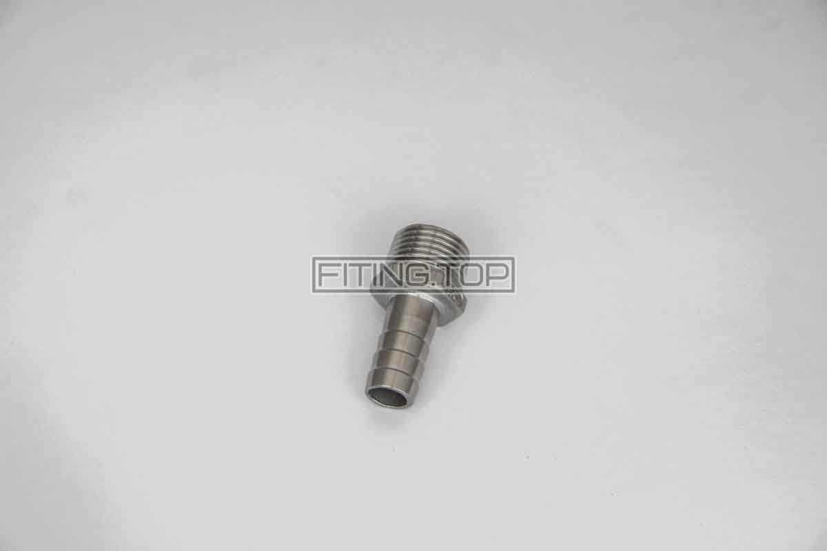 Штуцер шланговий нержавіючий 1/2"*13 мм AISI 304 | TRiNOX