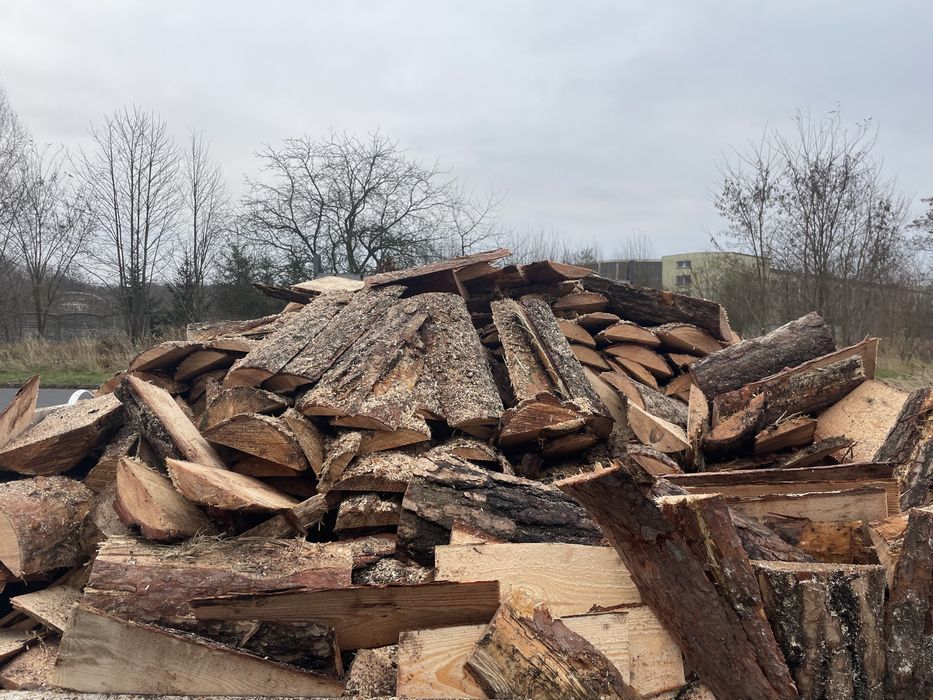 Drewno Opałowe Zrzyny Tartaczne Opał Drzewo