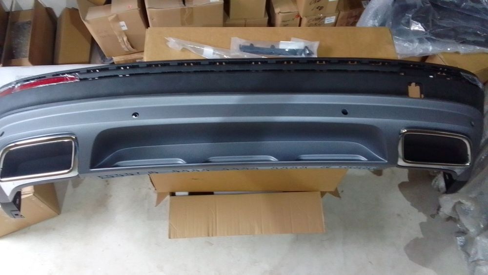 VOLKSWAGEN TIGUAN Бампер задний низ R-Line 2021 2023