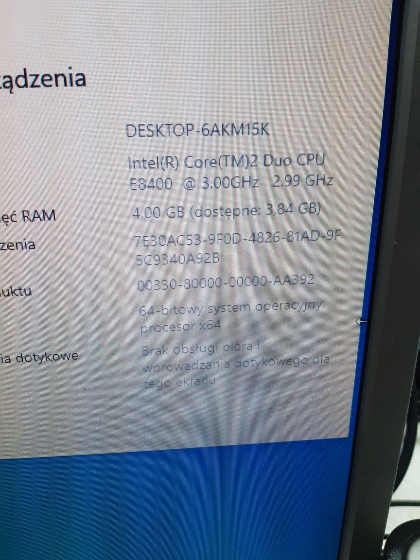 Komputer stacjonarny. Komplet! Okazja!!