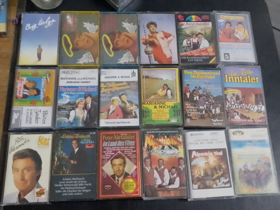 Kasety niemieckie szlagiery