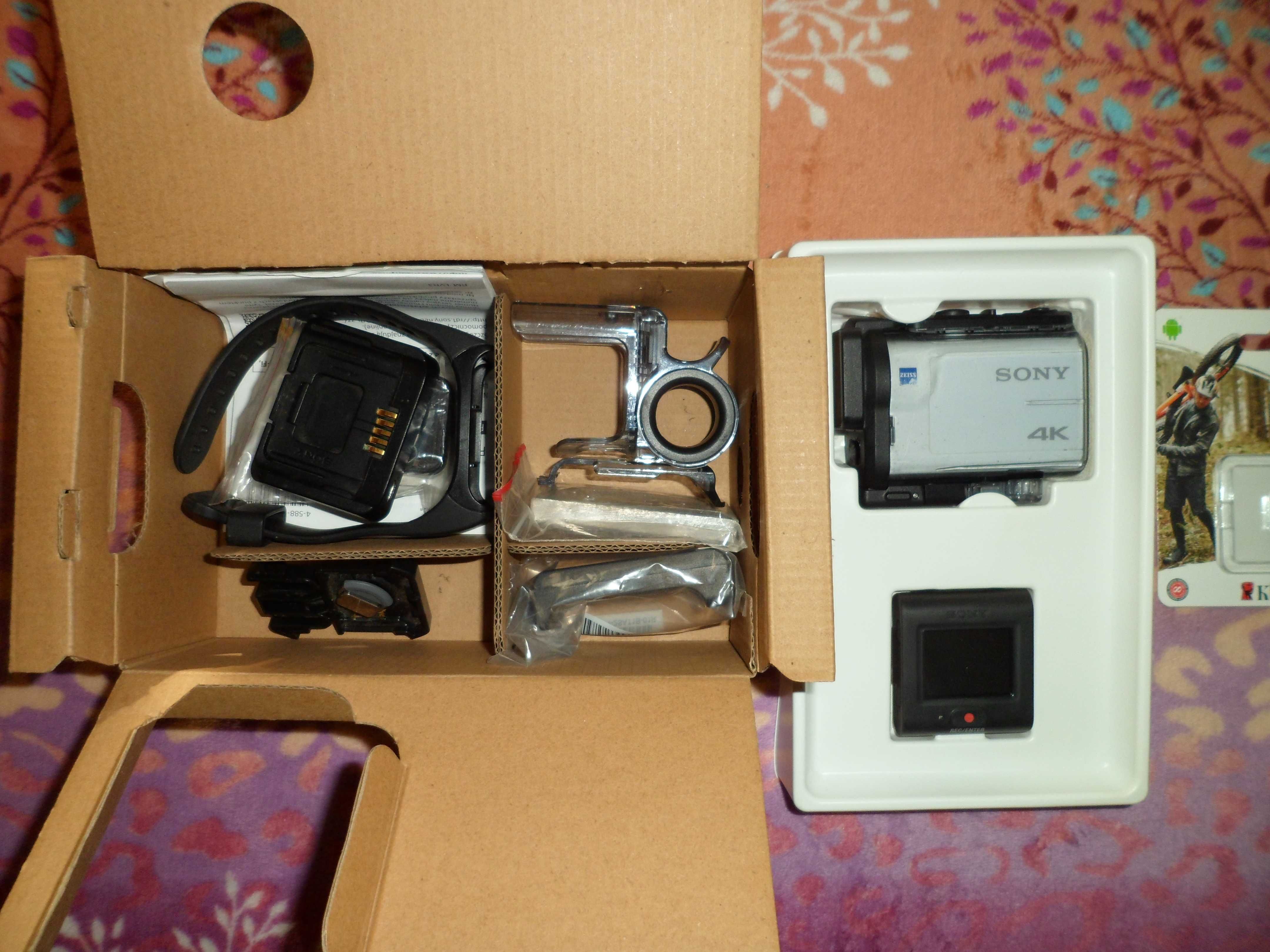 Екшн камера  Sony FDR X3000R 4K
