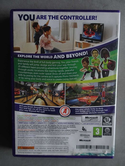 X-Box Game XBOX Kinect Adventures!64286368107265121