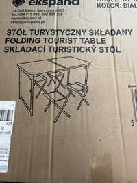 Stół turystyczny składany z krzesłami