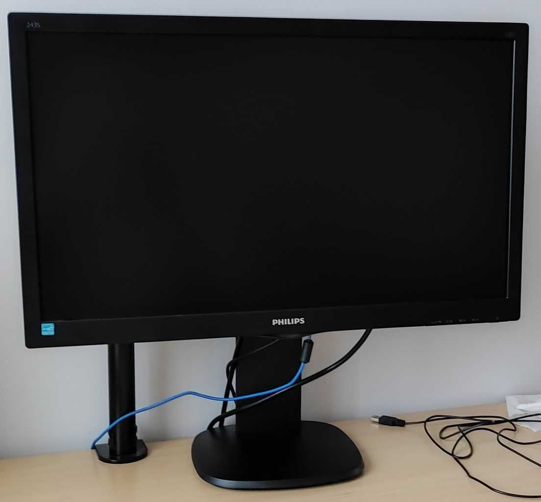 Monitor Philips 243S5L HDMI/Display Port/VGA/DVI/USB/audio jack