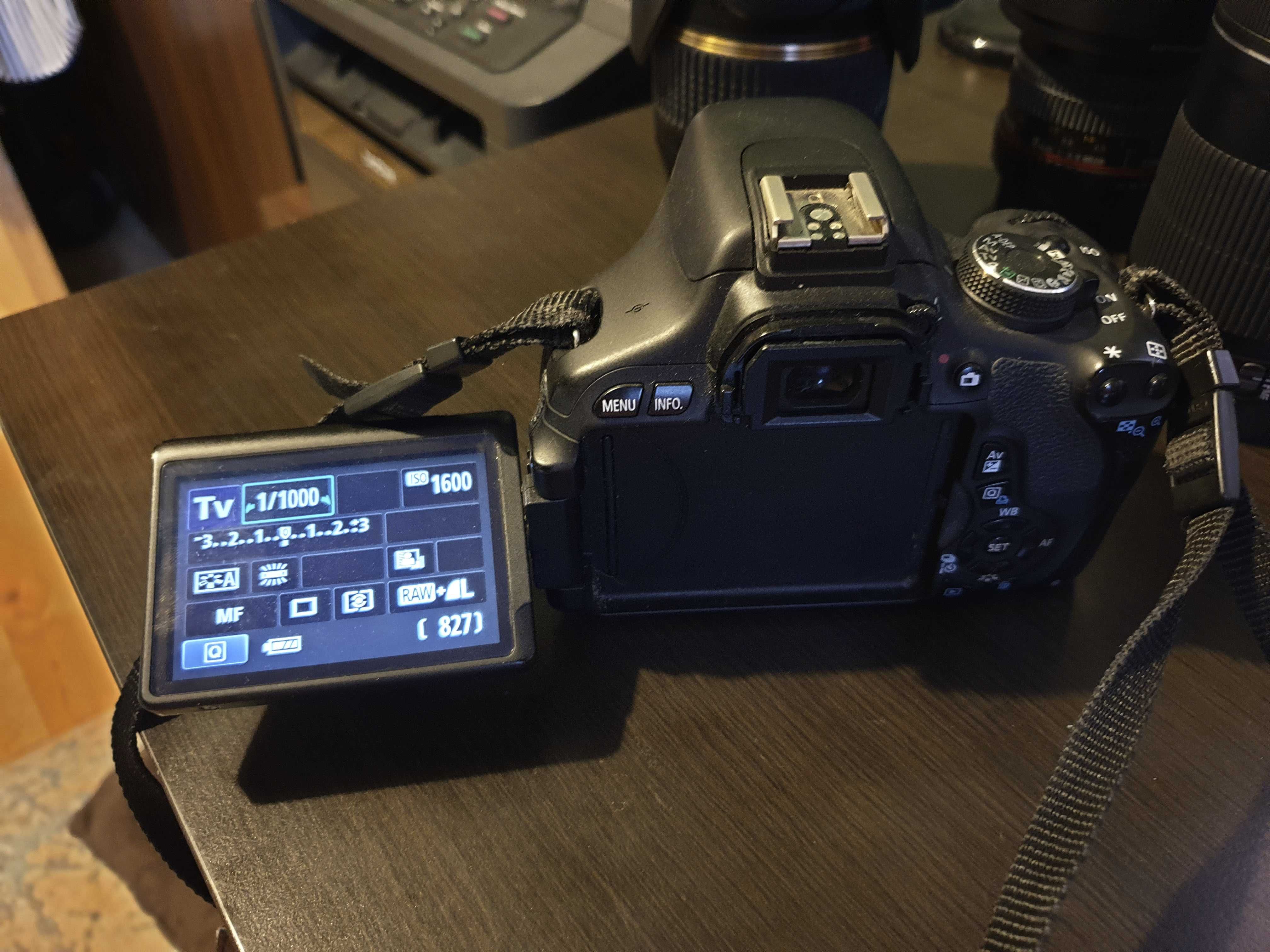 Canon EOS 600D + Samyang 8 mm fisheye 3,5 CS II