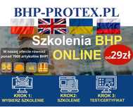 Szkolenia BHP online - interaktywne, w pełni zdalne, dostępne 24/7
