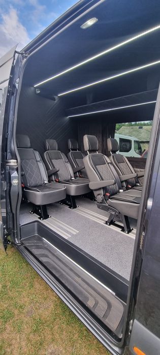 Zabudowa busa osobowy brygadowy kamper Sprinter Ducato Boxer Man Iveco