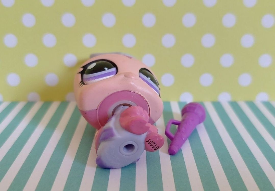 Littlest Pet Shop LPS unikatowy robak Lovebug #1630
